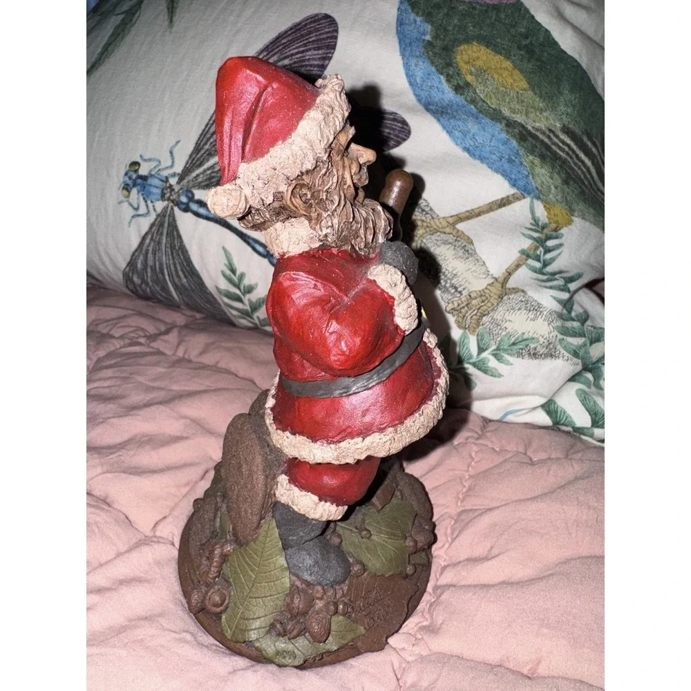 Vtg Tom Clark Gnome Santa Baby Signed Retired Arts & Crafts #5096 Mr. Claus 70